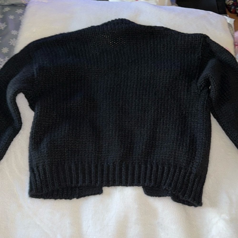 Heart 3D Cardigan Sweater ~ Sweetest Oversized Knit Valentine's Day cardigan 🩷 - Picture 9 of 10